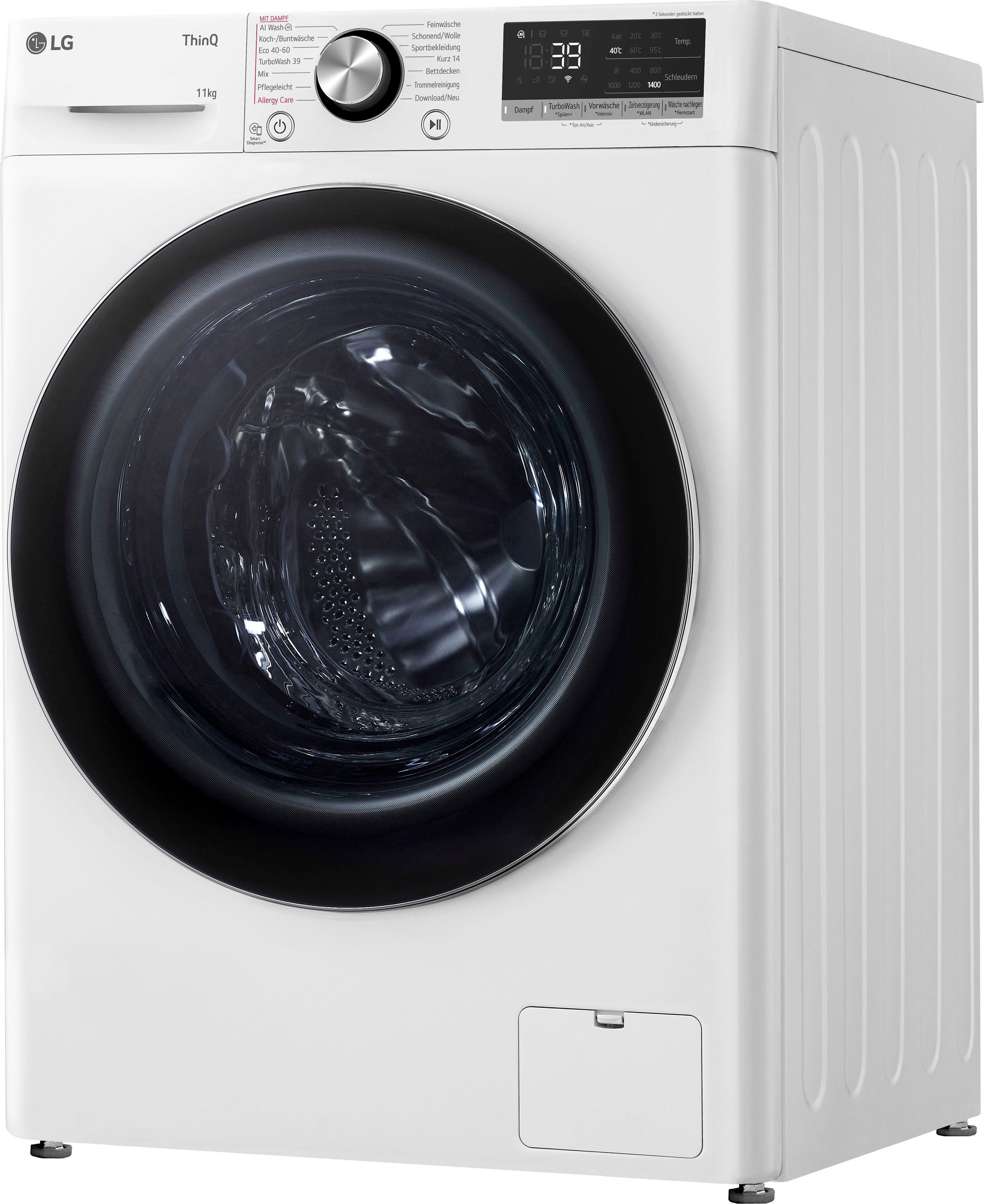 LG Waschmaschine Serie 7 F4WR7012, 11 kg, 1400 U/min