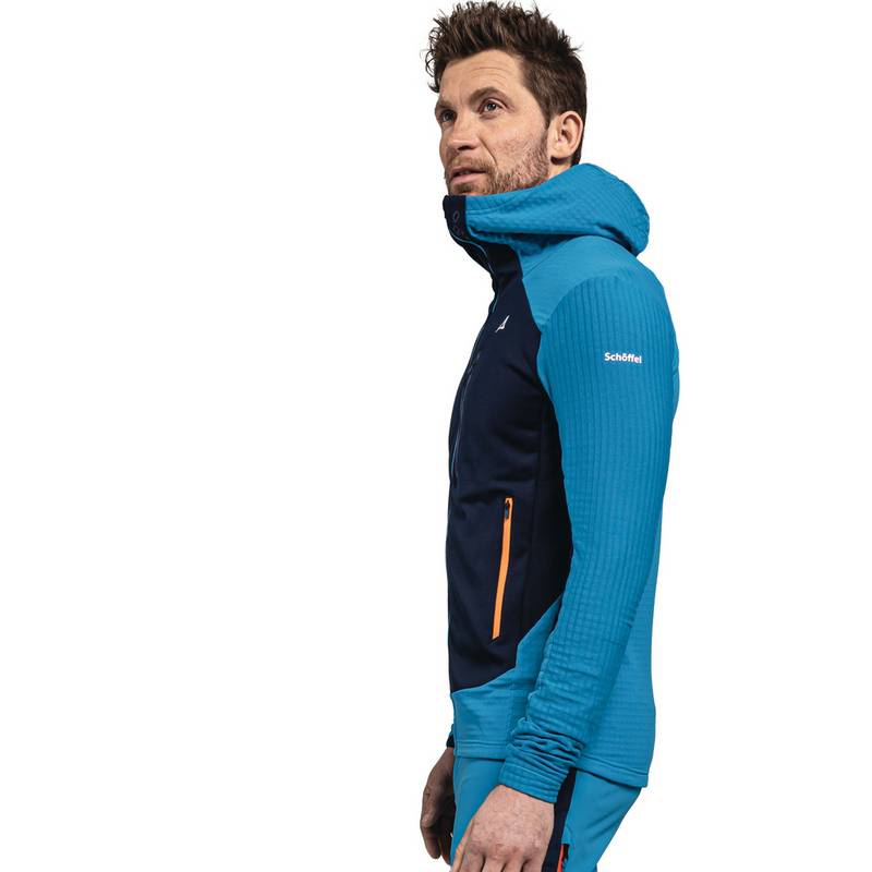 Schffel Fleece Hoody Rotbach M Fleecejacke Herren