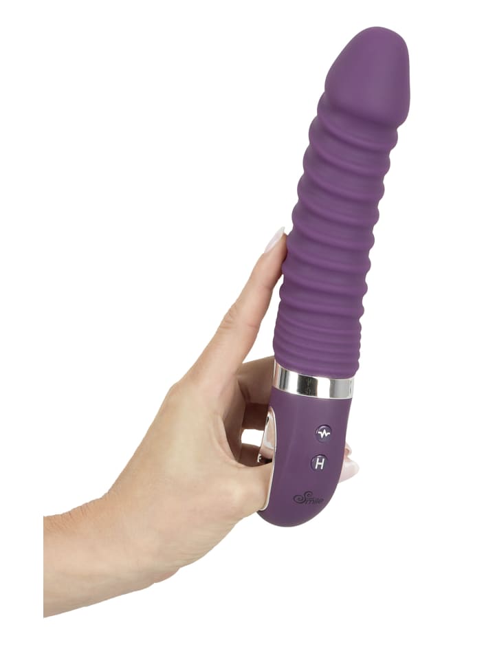 Sweet Smile Vibrator Warming Soft Vibrator in lila günstig kaufen 23,5
