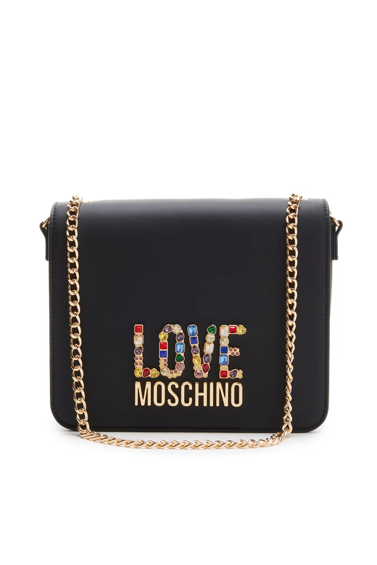 1'ASLAN  Love Moschino Damen Schultertasche Schwarz Jc4334pp0ikj0000