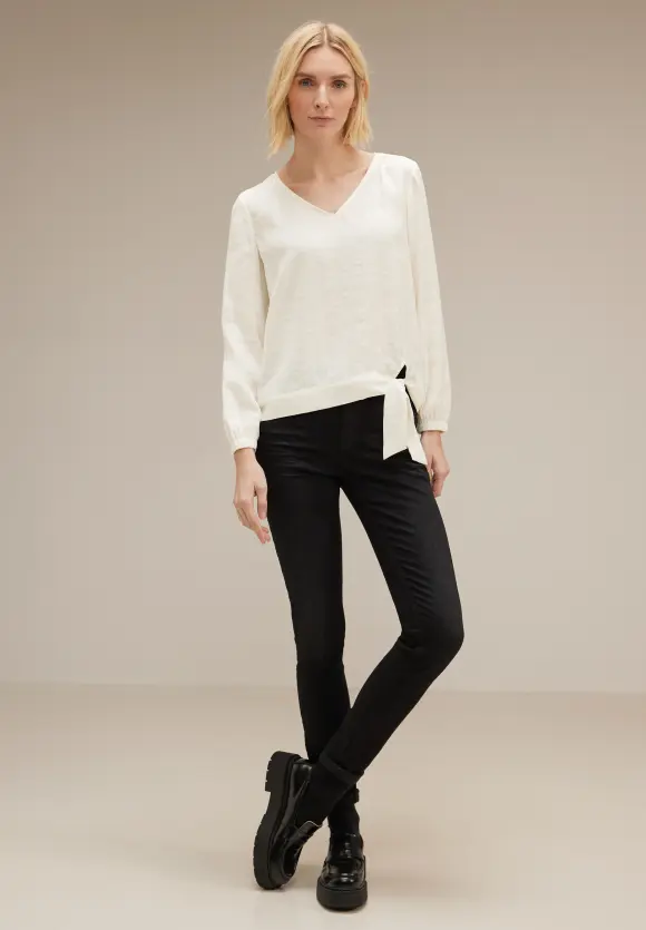 Street One Bluse mit Knotendetail