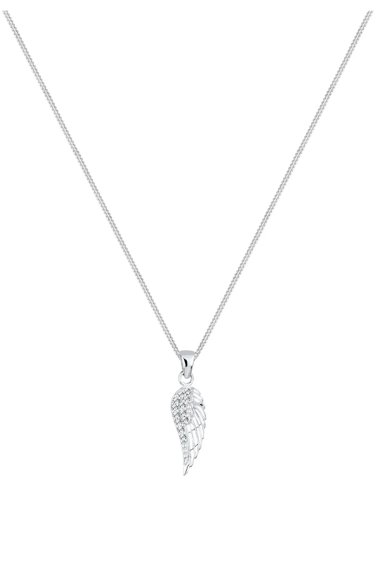 ELLI  Halskette Flügel Kristalle Elegant 925 Silber