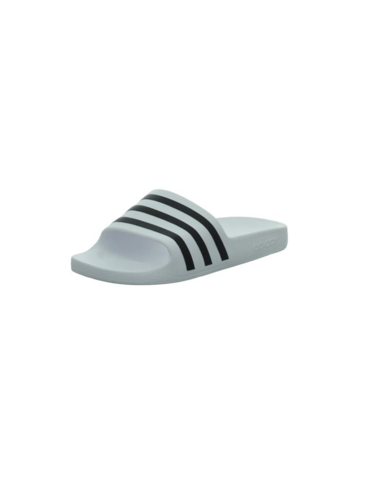 adidas Badesandalen für Damen in schwarz in schwarz günstig kaufen