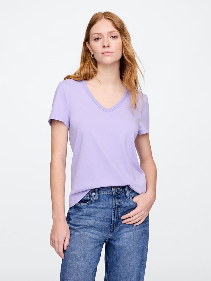 GAP Shirt in Flieder günstig kaufen