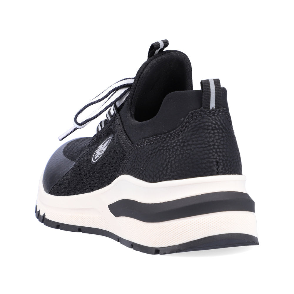 Rieker Damen Slipper nachtschwarz