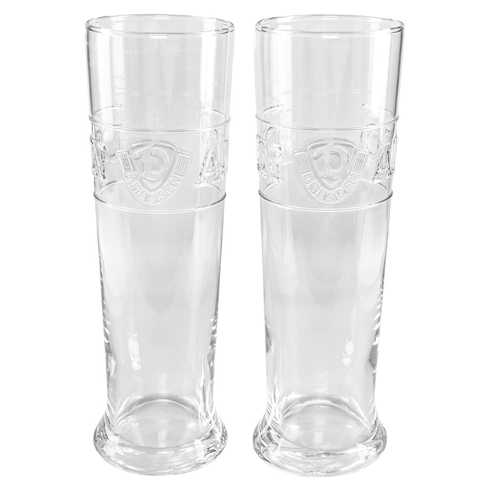 Weizenbierglas RELIEF 0,5l (2er Set)