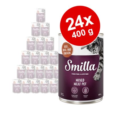 Sparpaket Smilla Multifleischtöpfchen 24 x 400 g