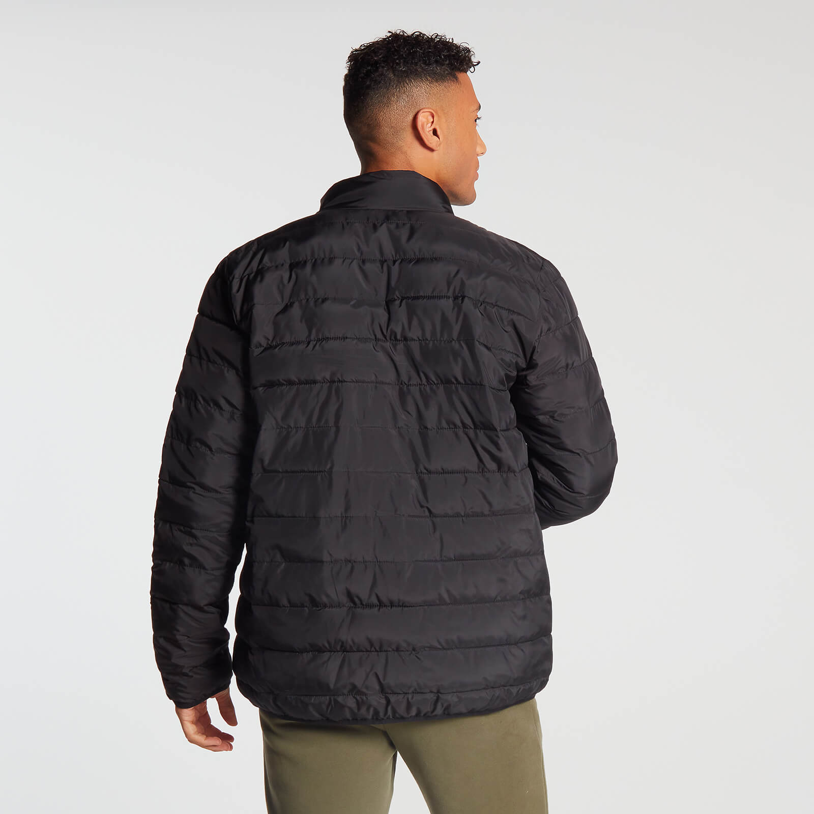 MP Men's Lightweight Packable Puffer Jacket - Black