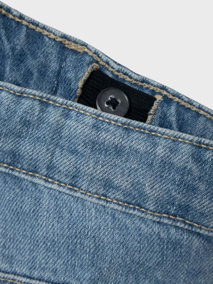 name it Wide Leg Jeanshose NKFROSE WIDE JEANS 5529-BE in medium blue denim günstig kaufen