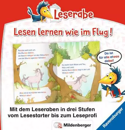 Leserabe mit Mildenberger Silbenmethode: Fee Federleicht und das Einhorn