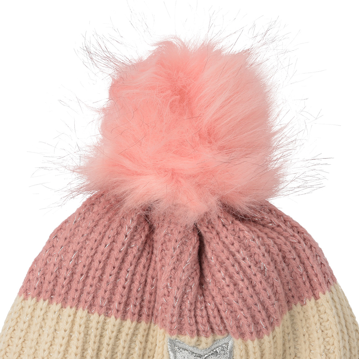 Mädchen Mütze mit Pompon