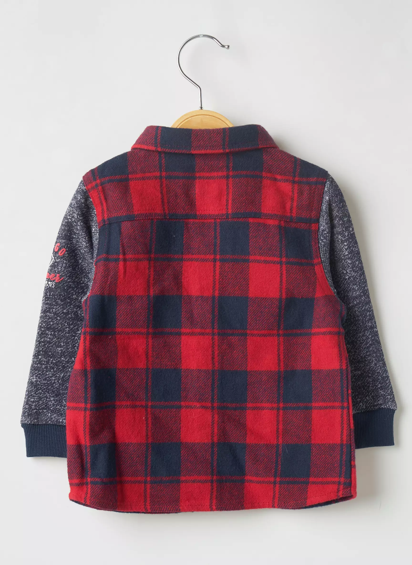 3 Pommes Vestecasual Garcon couleur rouge