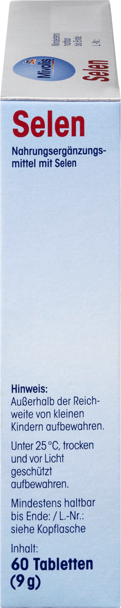 Selen, Mini-Tabletten 60 St., 60 St