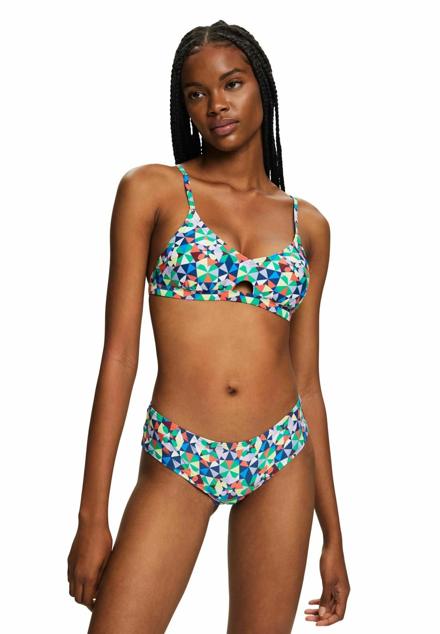 Esprit WATTIERTESMIT ALLOVER-MUSTER - Top de bikini
