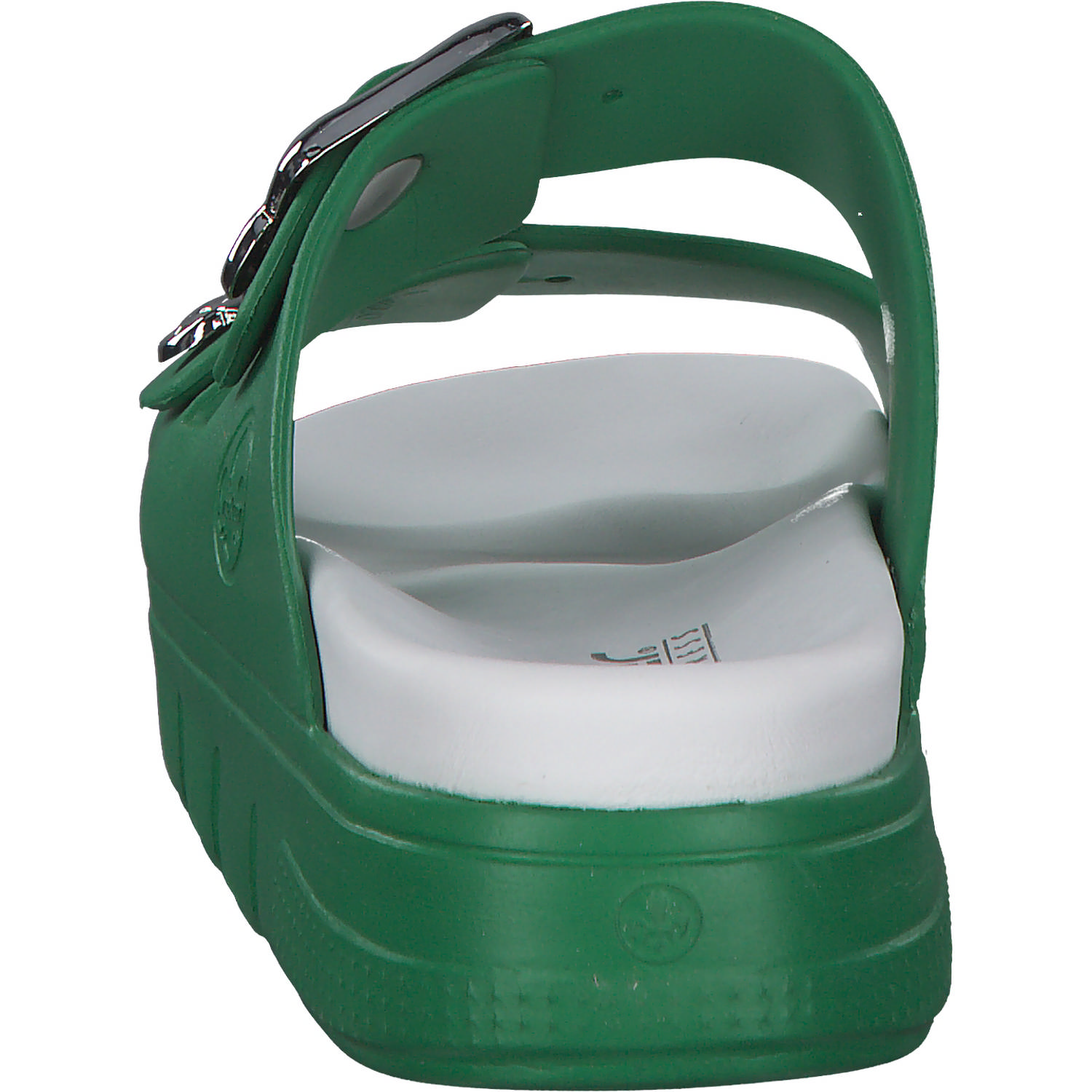 Rieker P2180, Plateau-Pantoletten, Damen, apple