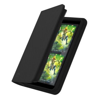Ultimate Guard 4-Pocket Zipfolio Xenoskin Schwarz