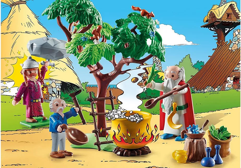 Asterix: Miraculix mit Zaubertrank