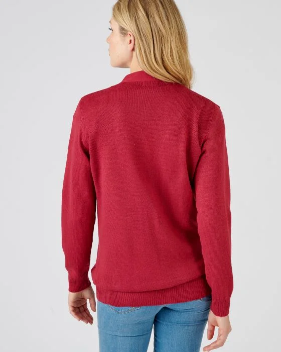 Gilet classique maille jersey