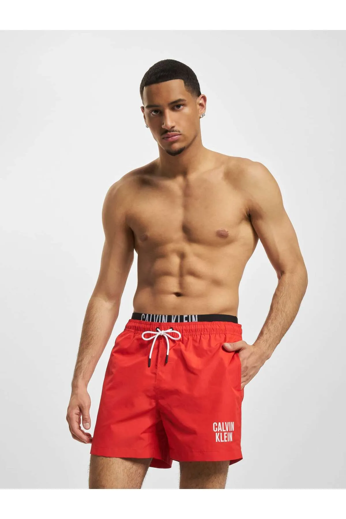 Calvin Klein  Herren Calvin Klein Unterwäsche Medium Double Wb Badeshorts