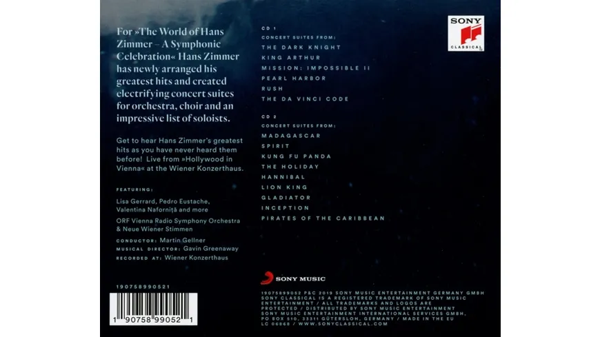 The World of Hans Zimmer-A Symphonic Celebration