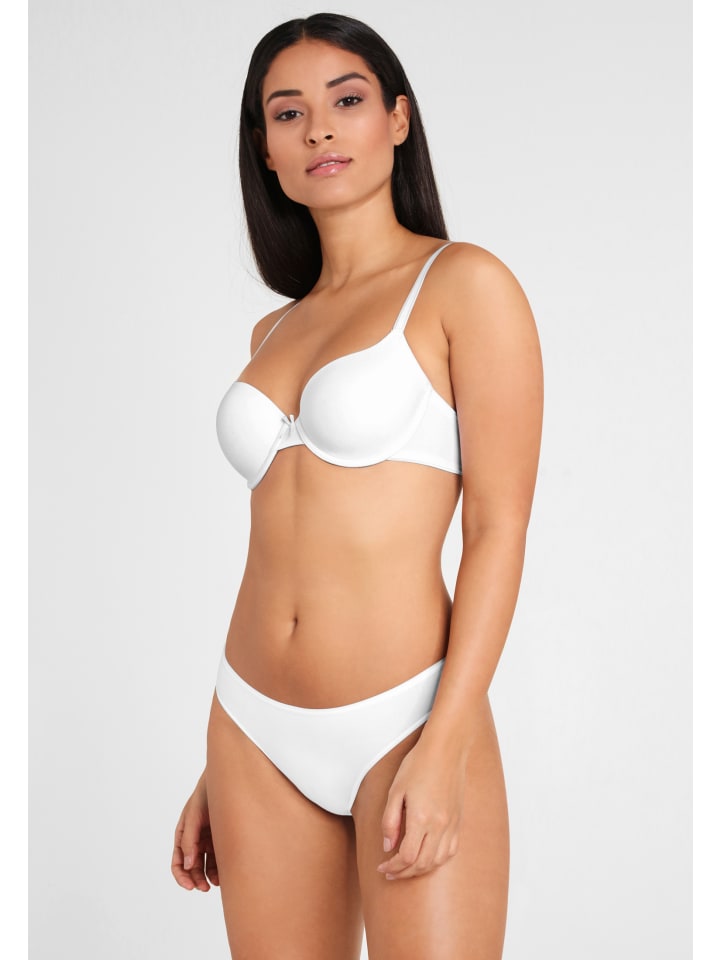 LASCANA LASCANA Schalen-BH »Ela - »perfect basic«« in weiß günstig kaufen