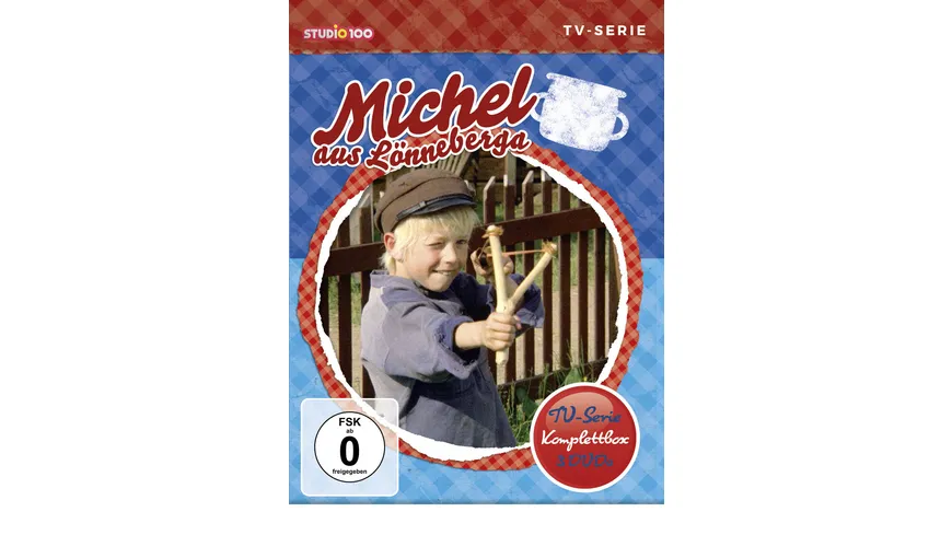 Michel  aus Lönneberga - TV-Serien Komplettbox  (Softbox)  [3 DVDs]