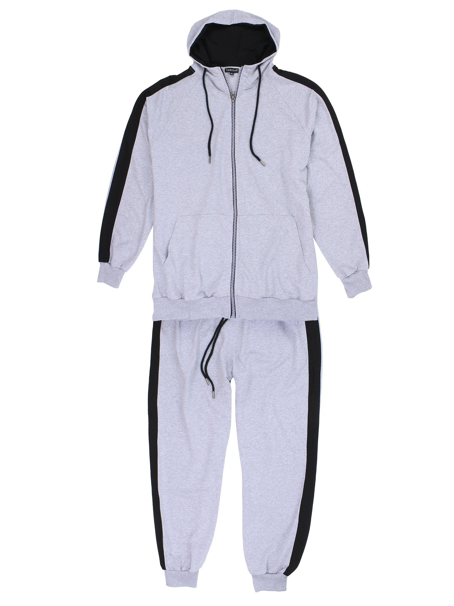 Lavecchia Jogginganzug Übergrößen Herren Trainingsanzug LV-611 (Set, 2-tlg), Sportanzug SET