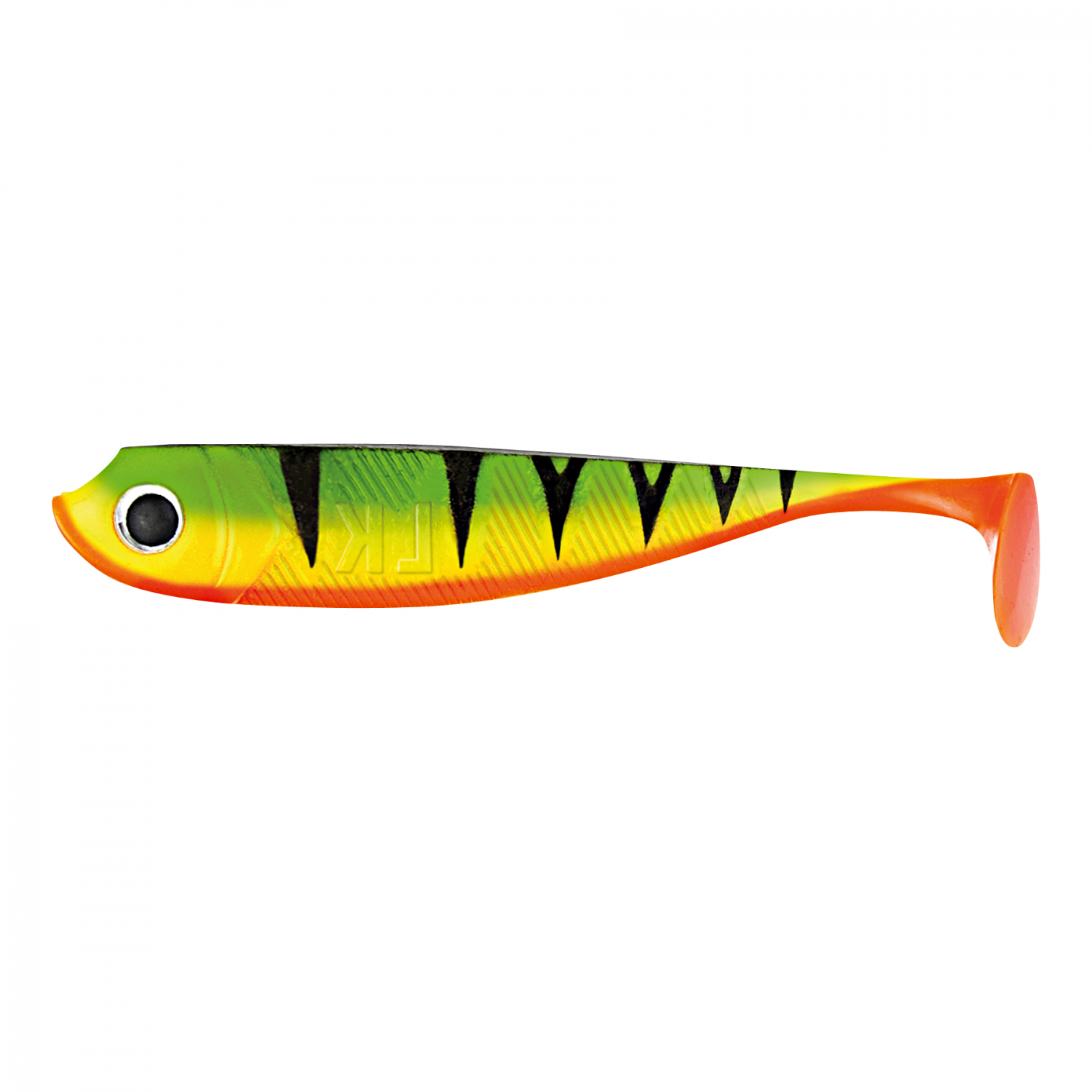 Lieblingsköder Gummifisch Barschköder (5 cm, Firetiger)