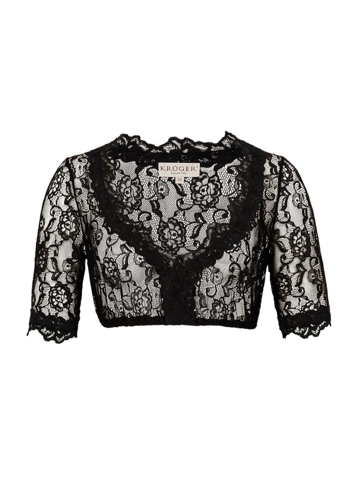 KRÜGER Dirndlbluse 20140 in schwarz günstig kaufen