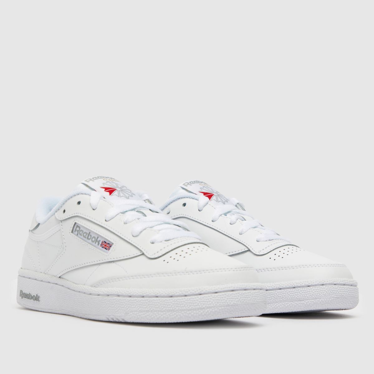 Reebok Club C 85 – Vita och grå träningsskor