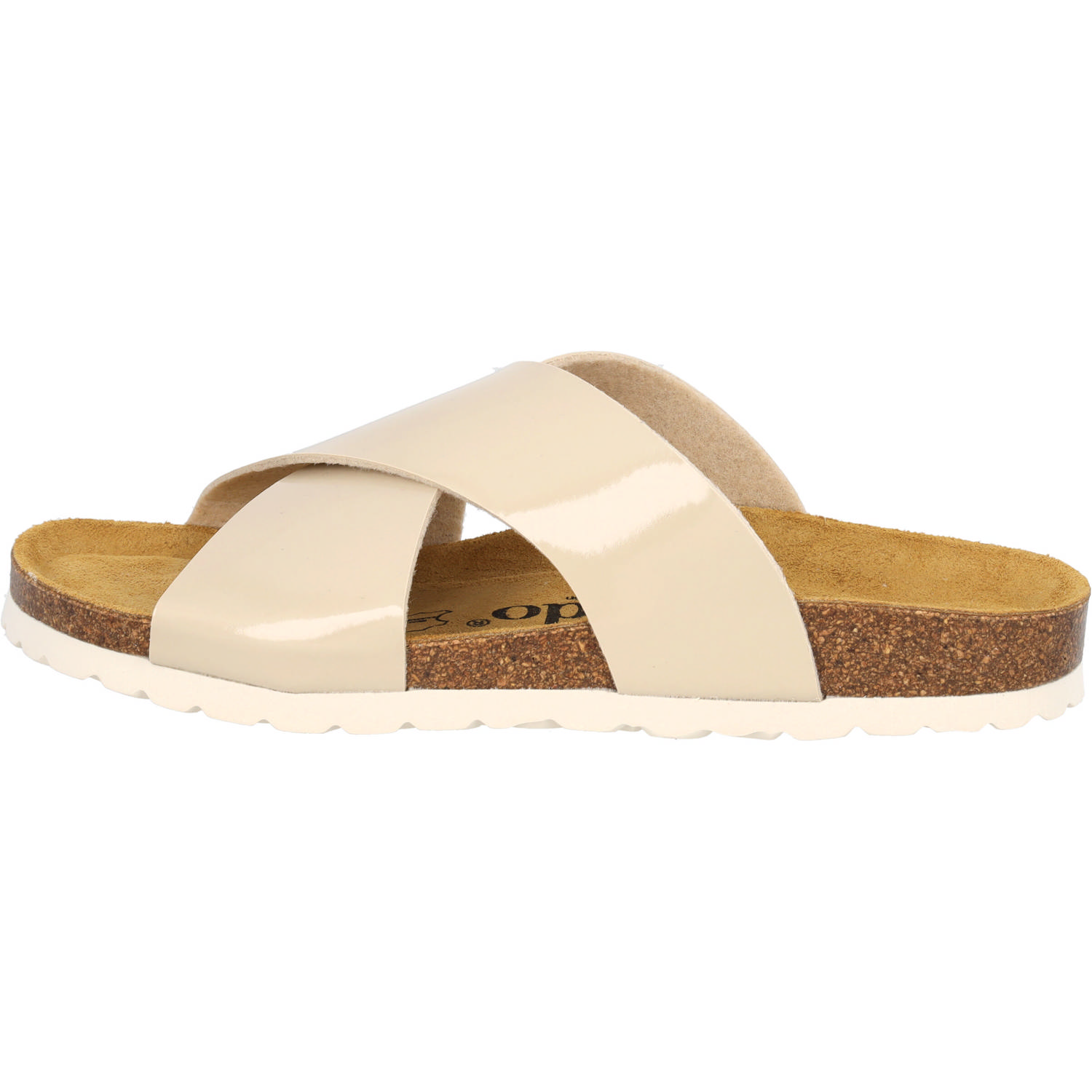 Palado Rianel, Pantoletten, Damen, Beige Lack