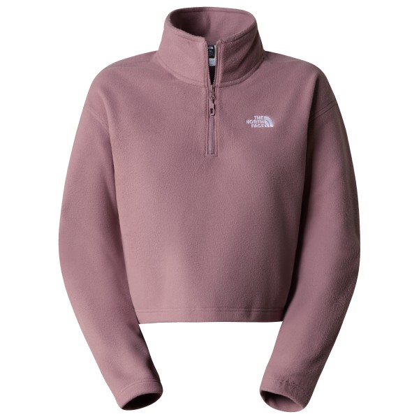 The North Face - Women's 100 Glacier Cropped 1/4 Zip - Fleecepullover