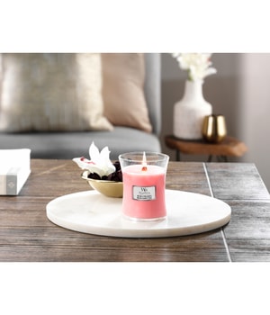 WoodWick Melon & Pink Quartz Hourglass Duftkerze 275 g