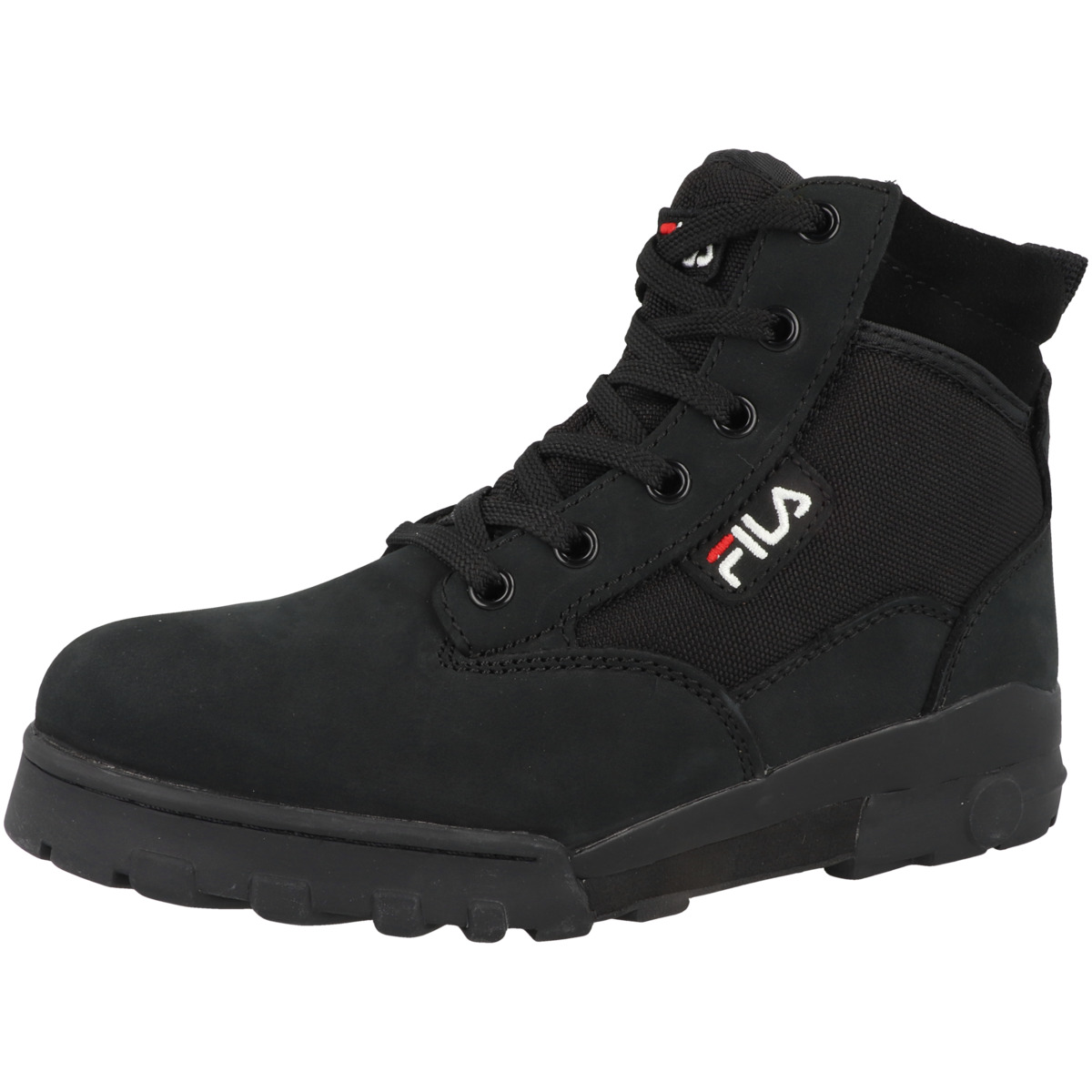 Fila Grunge II Mid Schnürboots schwarz