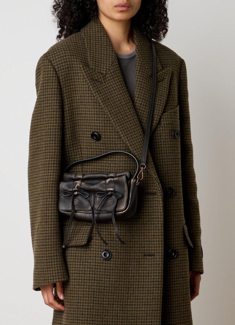 Acne Studios Calfskin handbag with bow detail