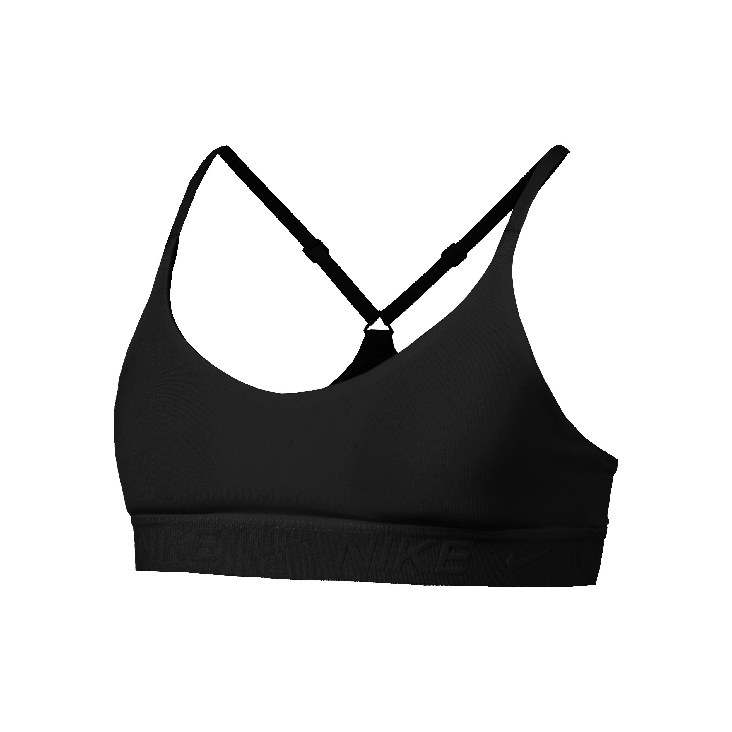Dri-Fit Indy Sport-BH Mädchen - Schwarz