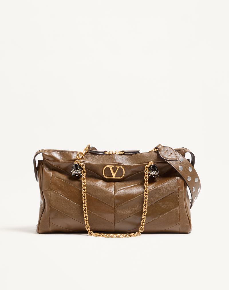 Bolsa de ombro Valentino Garavani Panthea Chevron Nappa