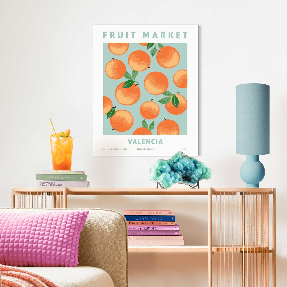 Rahmenbild Fruit Market Valencia