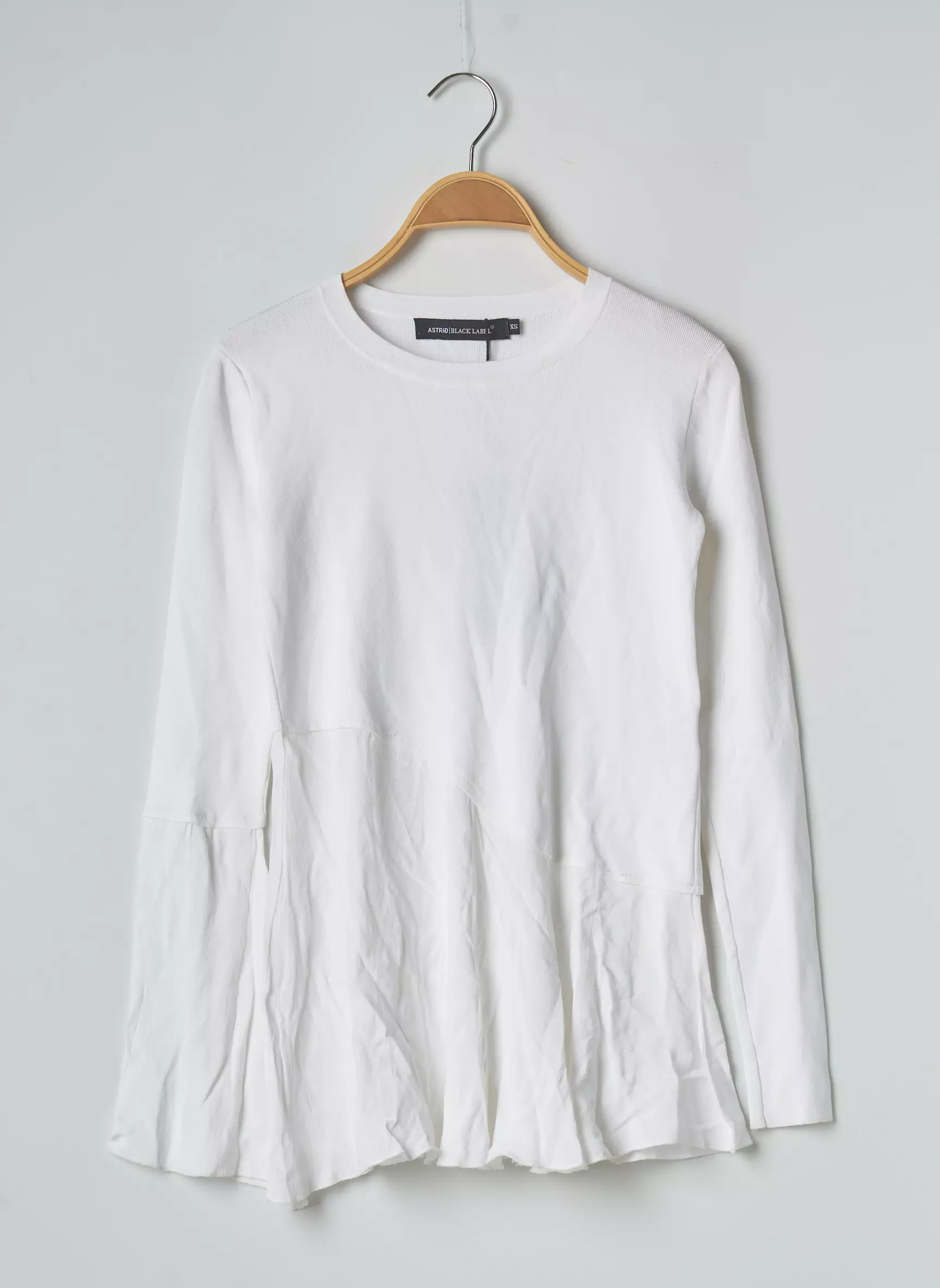 Astrid Black Label Tops Femme couleur blanc