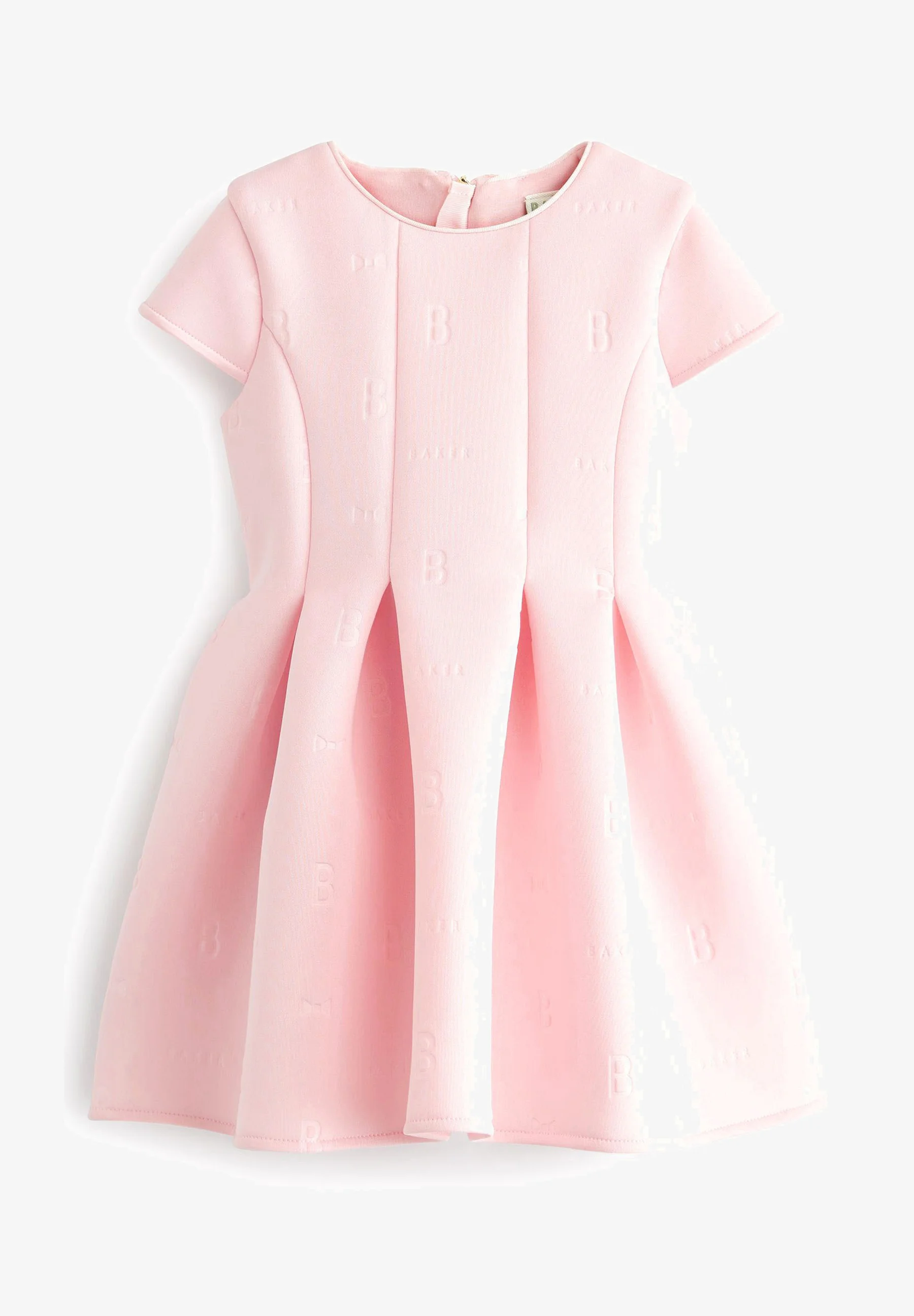 Vestido de buceo rosa con relieve de Baker by Ted Baker - Vestido de verano