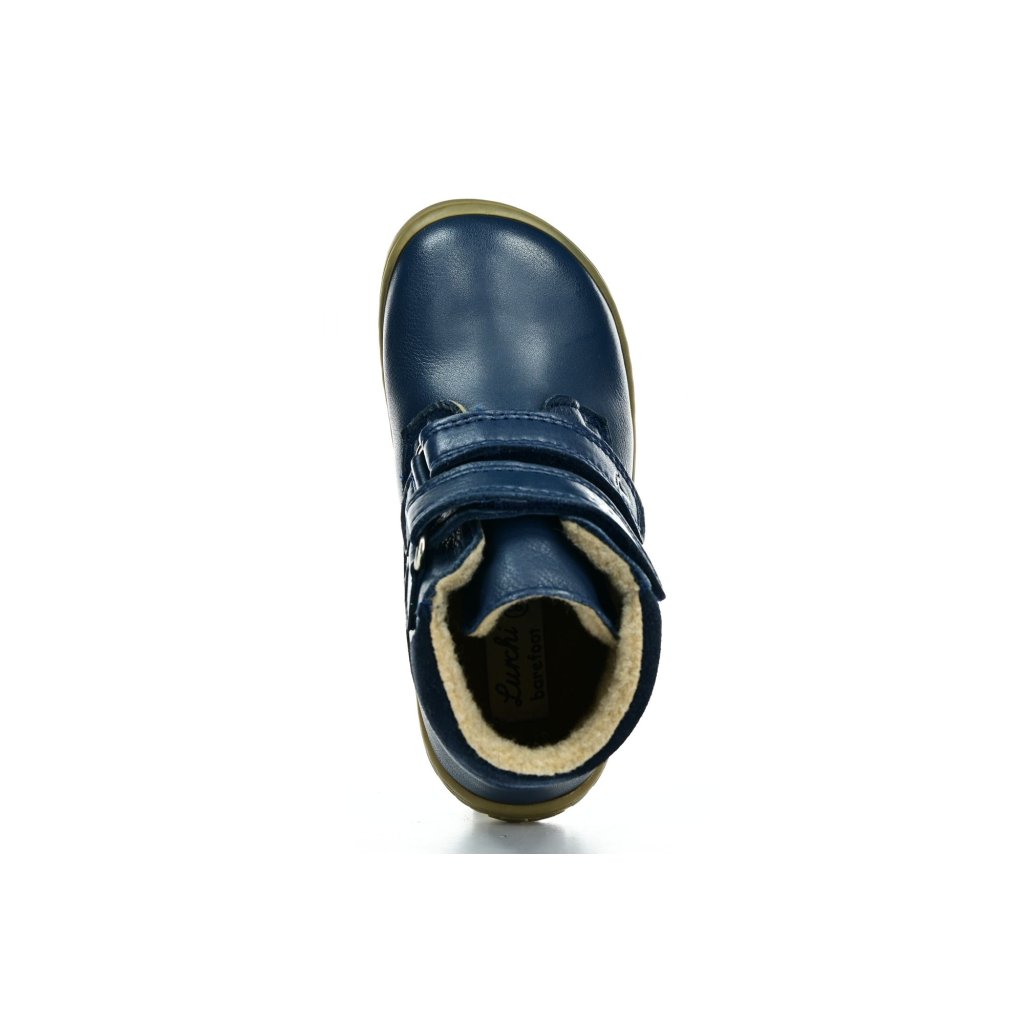 Lurchi Nino Nappa Azul Winterbarfußstiefeletten