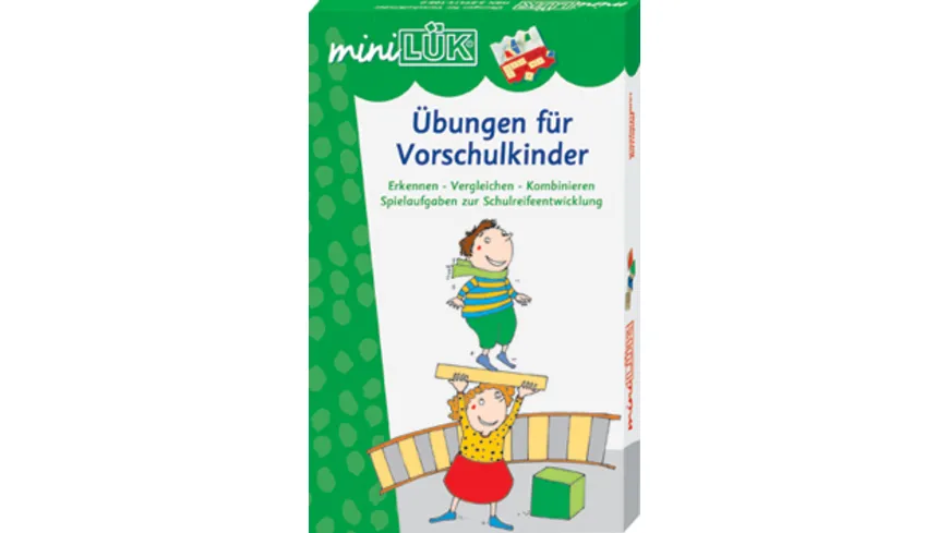 miniLÜK-Set Übungen für Vorschulkinder