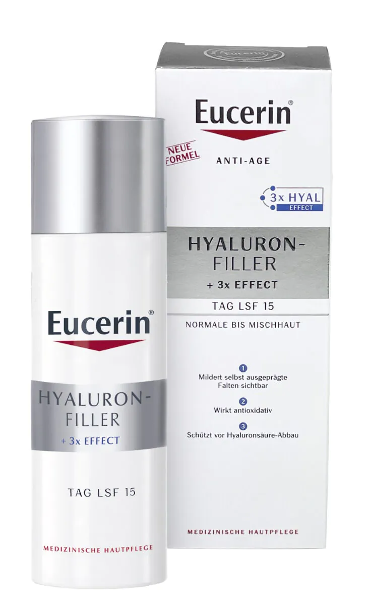 Eucerin Hyaluron Filler dnevna krema SPF 15 za normalnu i mješovitu kožu