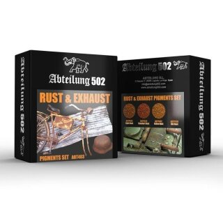 Abteilung 502 Pigment Set - Rust & Exhaust