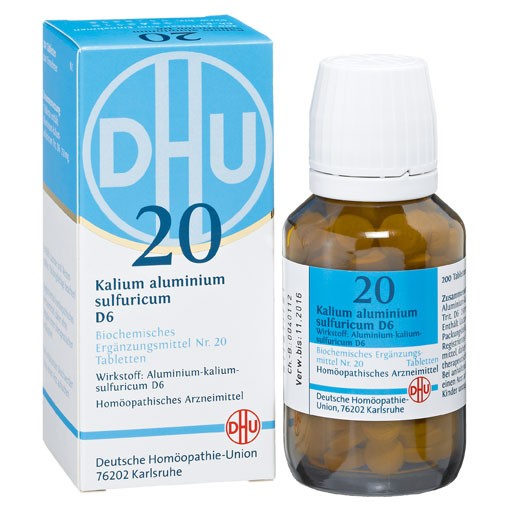 BIOCHEMIE DHU 20 Kalium alum.sulfur.D 6 Tabletten  200 St  Tabletten