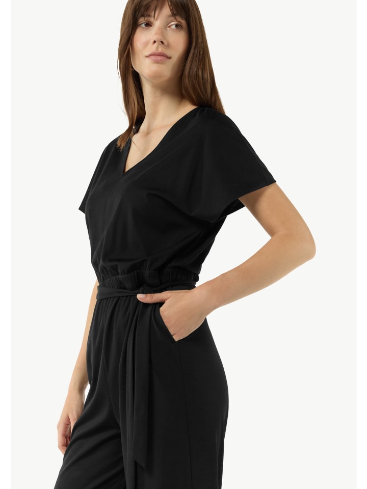 comma Overall lang in Schwarz günstig kaufen