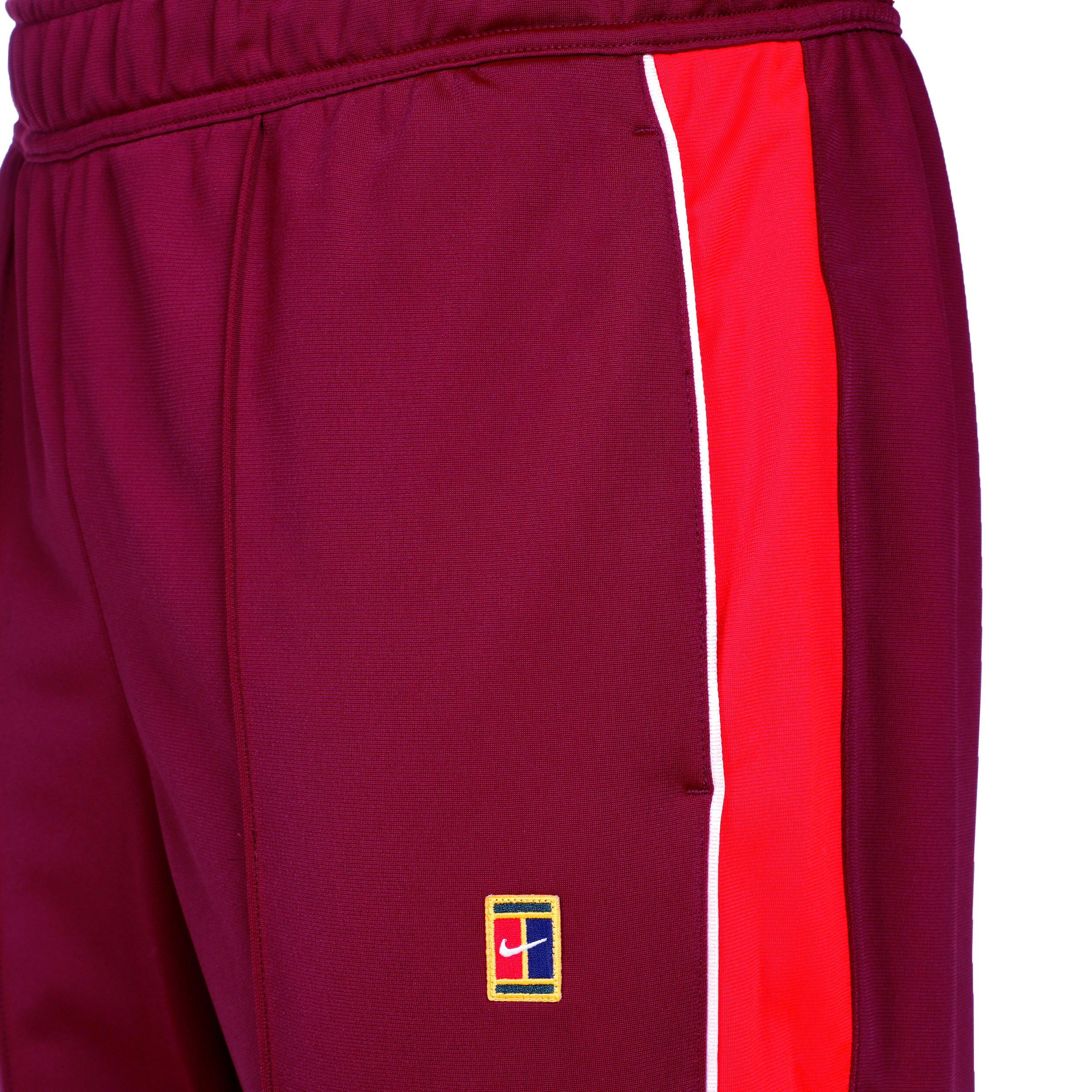 Court Heritage Trainingshose Herren - Dunkelrot, Orange