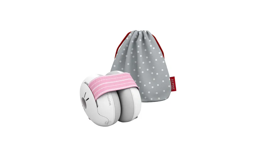 ALPINE Gehörschutz MUFFY BABY rosa