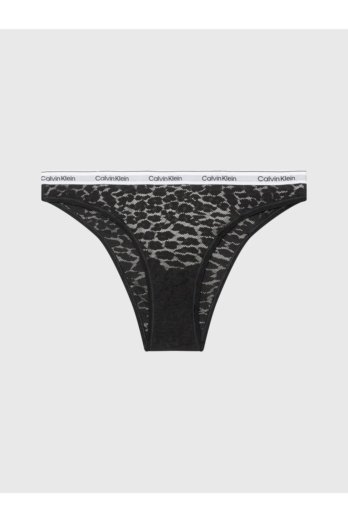 Calvin Klein  Damen-Höschen mit Markenlogo, elastischem Band, Schwarz, geeignet für den täglichen Gebrauch 000qd5233e-ub1