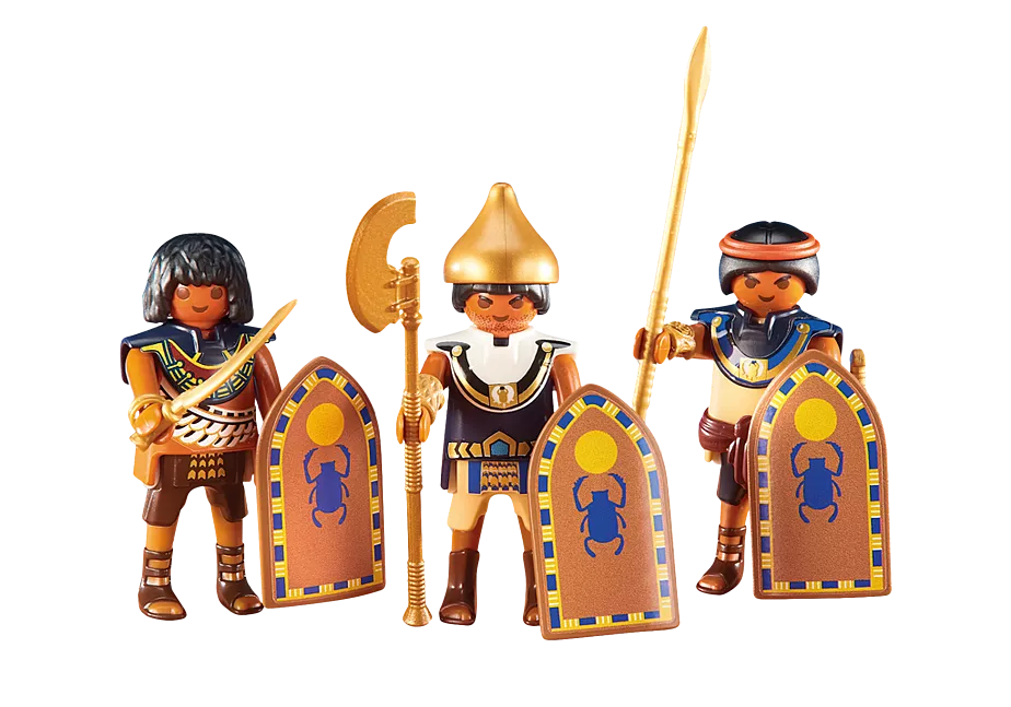3 &auml;gyptische Soldaten